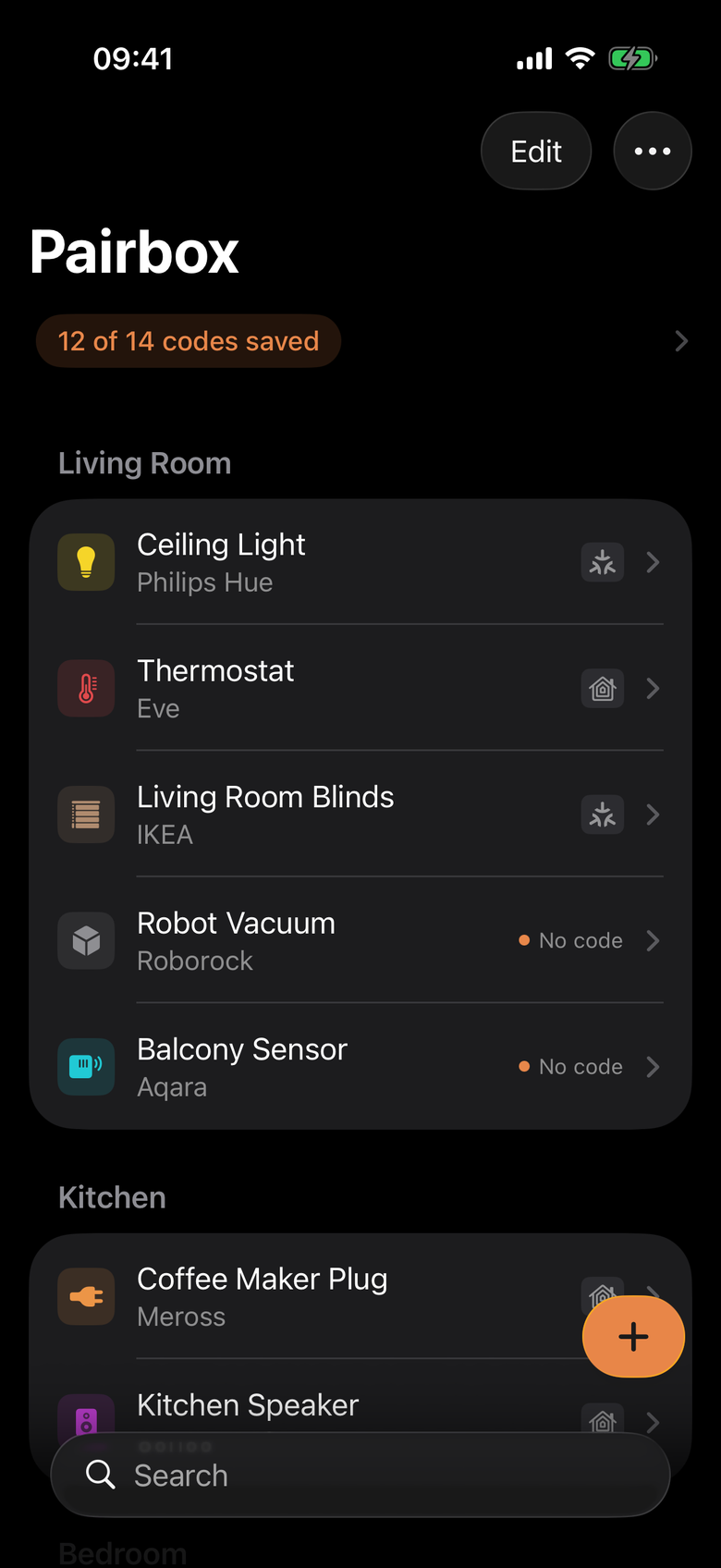 The Pairbox library in dark mode